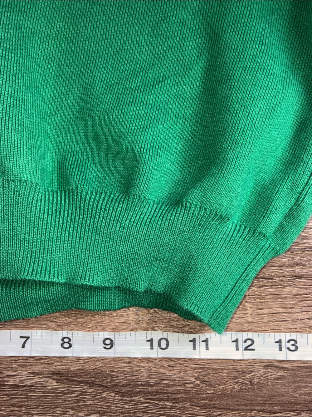 EUC Mens Barstool Sports Large Green Golf Vest Yellower Tipped - Picture 6 of 7